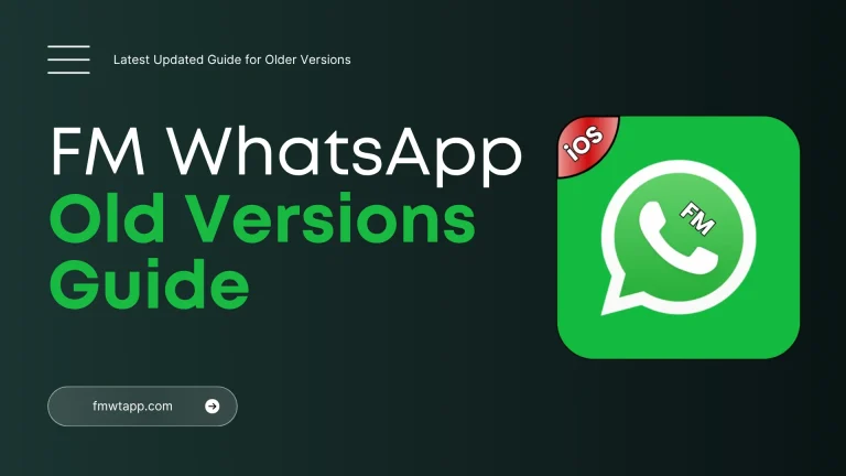 FM WhatsApp Old Versions Guide